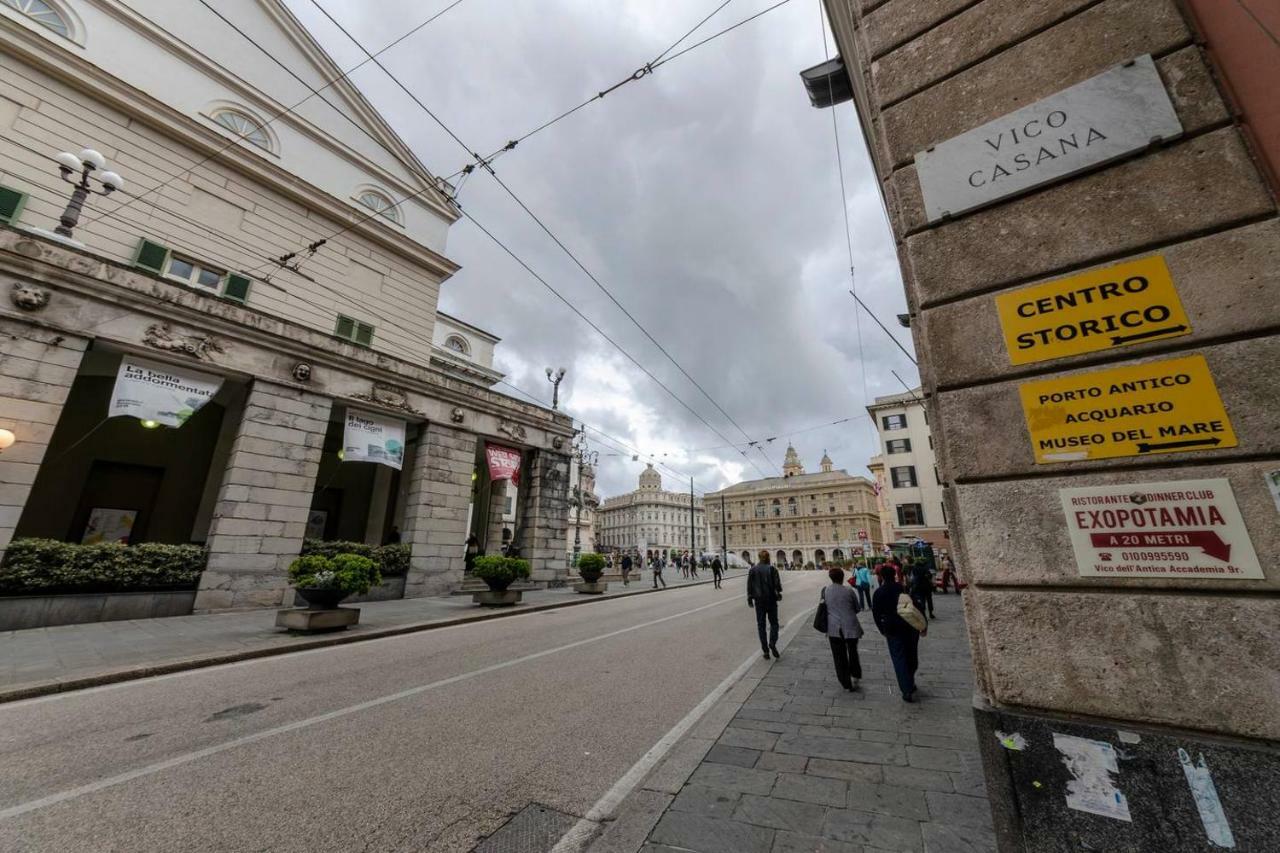 Joivy Elegant Flat For 7, In The Heart Of Genoa Apartment Exterior foto