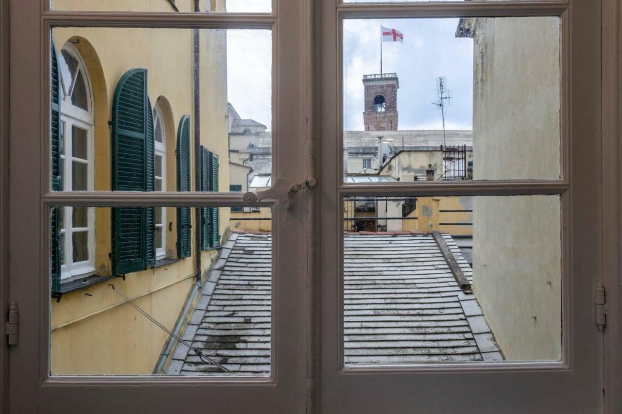 Joivy Elegant Flat For 7, In The Heart Of Genoa Apartment Exterior foto